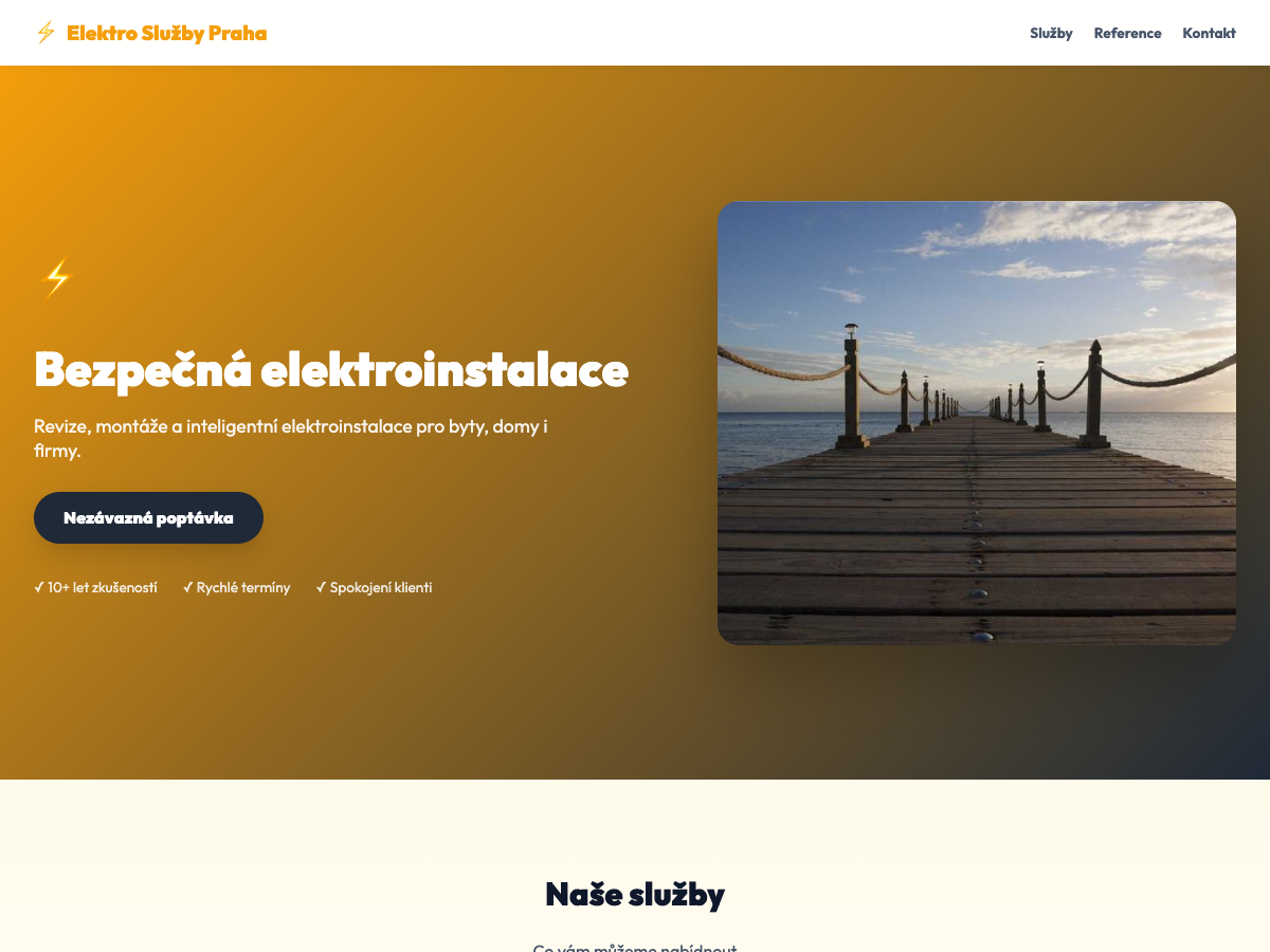 Web pro elektrikáře