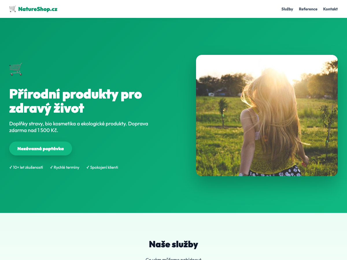 Web pro e-shop
