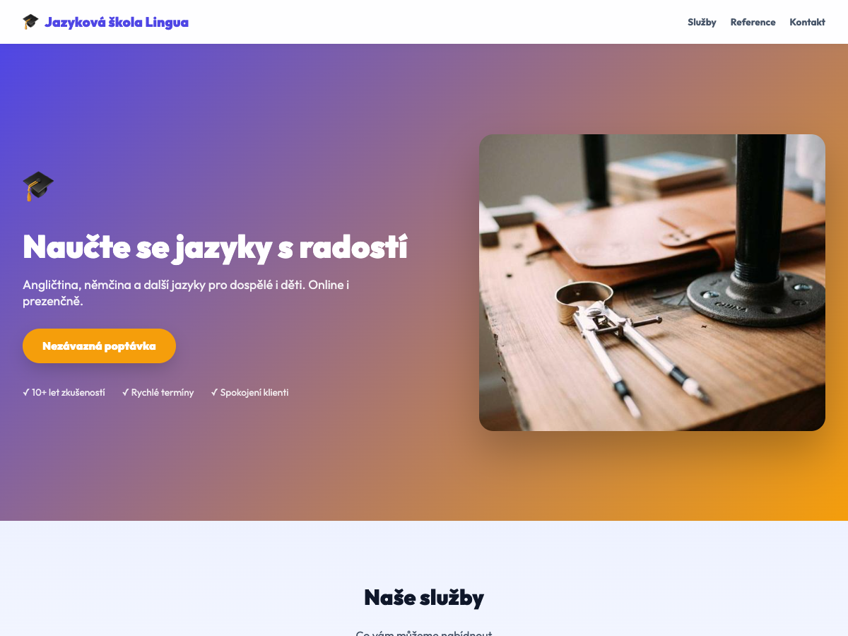 Web pro školu